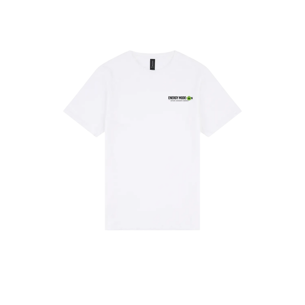 White front flat lay