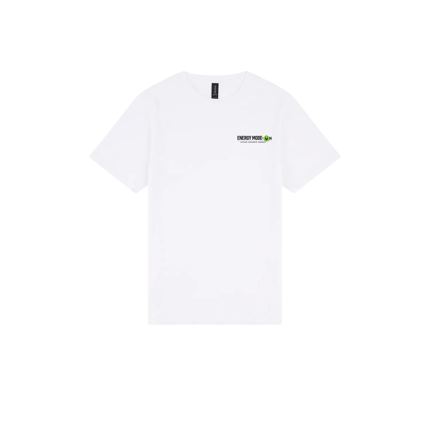 White front flat lay