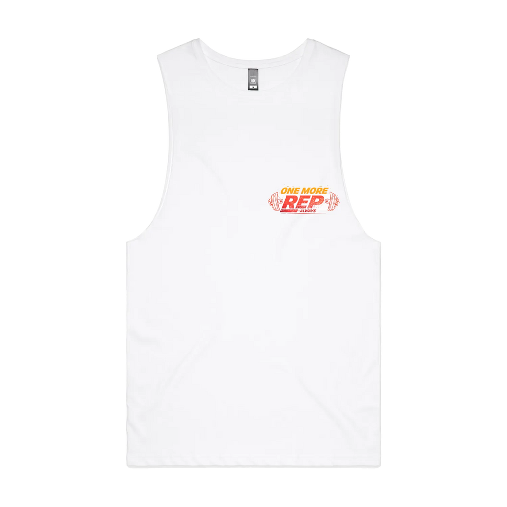 White front flat lay