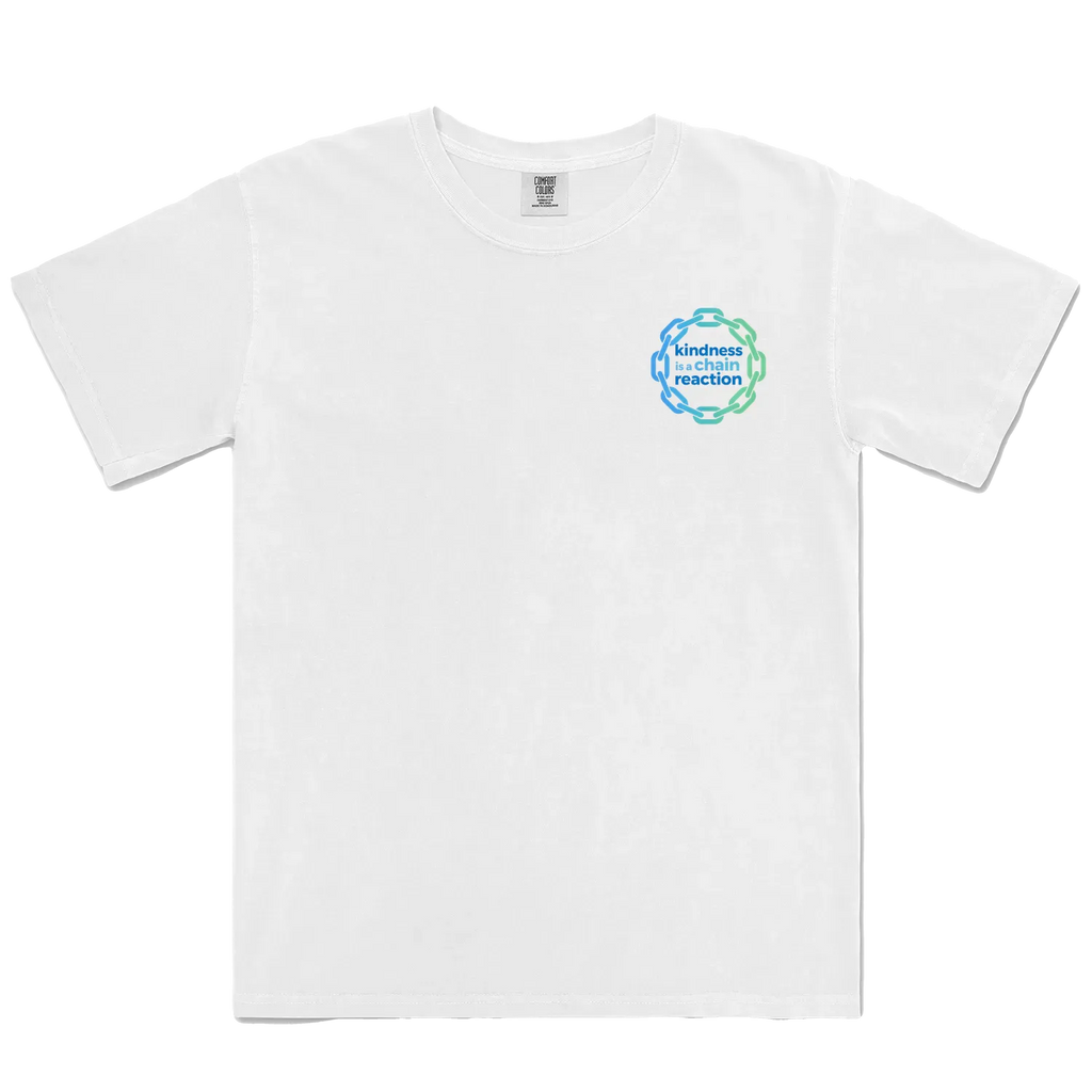 White front flat lay